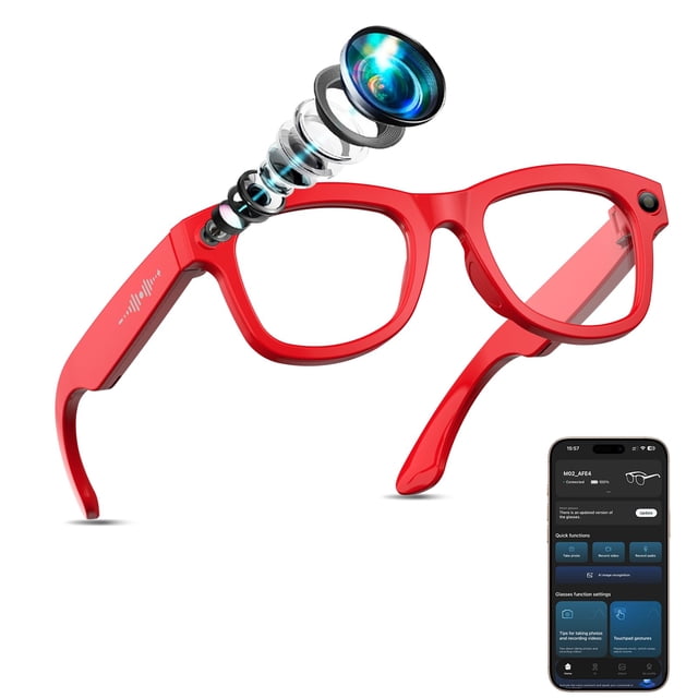 Gafas inteligentes Sowmow M01 Pro con cámara de 8 MP y traducción con IA