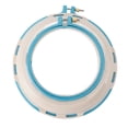 thumbnail image 3 of Round Embroidery Hoop, Round Embroidery Frame Dual Sided Cross Stitch Hoop with Secure Clamp Design for Craft Ergonomic Tabletop Embroidery Holder for Embroidery Quilting, 3 of 7