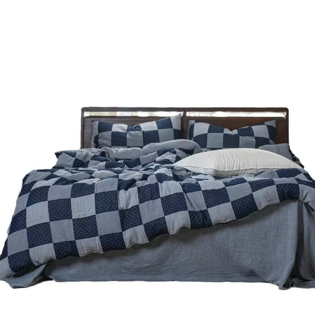Zhuge Bed Sheets Set, Bedding Sheets Pillowcases Kit, Twin Bed Set, Hotel Bedding, Home Decor(Blue)