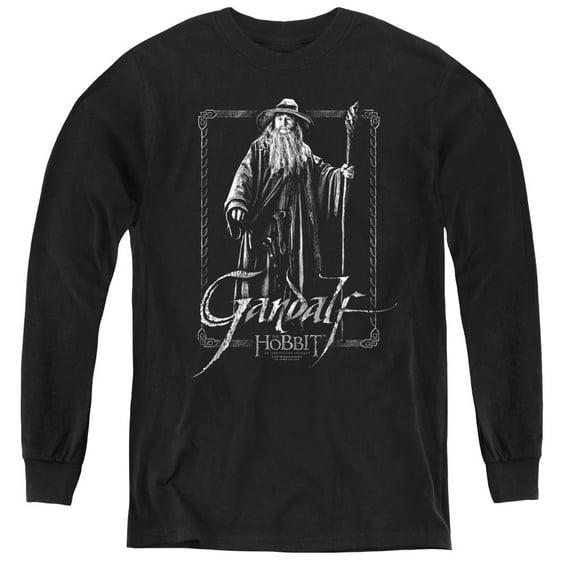 The Hobbit - Gandalf Stare - Youth Long Sleeve Shirt - Medium