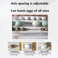 thumbnail image 5 of Egg Incubator 36/48/56 With Temperature Humidity Display Automatic Turning Candling Device For Chicken Duck Quail Eggs, 5 of 5