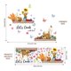 thumbnail image 5 of Pegatinas de pared de pan y comida para cocina, utensilios de cocina, verduras, frutas, flores, mariposas, calcomanías de pared, cocinemos con frases de amor, Peel, 5 of 5