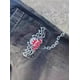 thumbnail image 2 of JNCO Jeans Retro Hip Hop Pantalones Vaqueros Sueltos Góticos De Talle Alto Pantalones De Pierna Ancha Ropa De Calle, 2 of 5