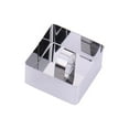 thumbnail image 1 of Agiferg Baking Tools Stainless Steel Cake Mold With Push Plate Sushi Cutting Mold Tool, 1 of 1