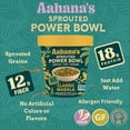 thumbnail image 2 of Aahana's Classic Masala - Sprouted Power Bowl- Gluten-Free, High Protein| High Fiber | Oil Free, Sugar Free, Vegan Meals, Plant-Based, Meals Ready-to-Eat Vegetarian Food | No Refrigeration (6 Pack), 2 of 10