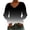 #5-Black, variant on Pntutb Womens Pullover Tops Fashion Casual Print V-Neck Long Sleeve T Shirt