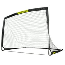 Franklin Sports Blackhawk Soccer Goal - Pop up Nets - Foldable - 6.5' x 3.5' Portable Net - Black