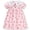 Pink rabbit, variant on WIBACKER 2-7T Kids Toddler Girls Cotton Thin Summer Dress Lapel Short Sleeve Dresses With Rabbit Decor