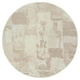 thumbnail image 5 of GLN Rugs Troy - Contemporary, Machine Washable Area Rug 5'3" Round Turkish Beige Home Carpet, 5 of 10