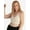 Whisper Nude, variant on , The Olivia, Full Support Sports Bra, Seamless, Wireless, Removable Pads, Longline Band, Tank Style Bra, Moisture Wicking (Women's & Women's Plus)