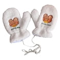 thumbnail image 2 of Guantes cálidos de dibujos animados Guantes engrosados completo Cuello colgante más felpa Fleece para damas Esquí en el frío Deportes interiores Talla única Baoblaze Guantes de invierno, 2 of 4