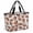 Brown Gray, variant on Brown Vintage Football Beach Bag for Women, Large Breathable Mesh Beach Tote Bag, Grey Wooden Retro Art Ball Sandproof Lightweight Travel Bags for Vacation Picnic Swimming Pool 15.7"x15.7"x9.1"