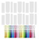 thumbnail image 4 of Acrylic Bookmarks with Delicate Tassels for Decoration and DIY Craft Perfect for Readers Writers Transparent 30pcs, 4 of 5