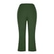 thumbnail image 5 of TaTaai Women Summer High Waist Solid Color Slim Yoga Capri Leggings Stretchy Material Ladies Workout Exercise Weekend Outdoor Wear Non-See-Through No Fading Soft Stylish Pants Gift, 5 of 7