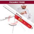 thumbnail image 3 of ThermoPro TP03B Digital Instant Read Meat Thermometer Kitchen Cooking Food Candy Thermometer with Backlight and Magnet for Oil Deep Fry BBQ Grill Smoker Oven Thermometer, 3 of 9
