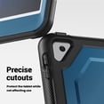 thumbnail image 4 of XYX Case for iPad 9th 8th 7th Gen 10.2 inch 2021 2020 2019 with Rotating Stand, Shoulder Strap, 2in1 Shockproof Cover, Navy Blue, 4 of 7