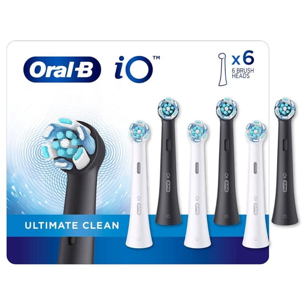 Cabezales de repuesto Oral-B iO Ultimate Clean, paquete de 6