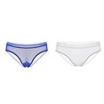 thumbnail image 1 of (2-Pack) Rinsvye Womens Panties Seamless Comfortable Womens Running Low Waist Panties Adult Briefs, 1 of 4