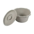 thumbnail image 2 of Milaget Seau de Commode Stable Demi-Seau pour Chaise de Commode pour Toilette Salle de Bain Adultes, 2 of 9