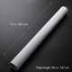 thumbnail image 2 of WORGEOUS Etiqueta engomada de DIY del rollo del abrigo de la fibra de carbono 3D para la decoración 30x127cm del vehículo del auto del coche (blanco), 2 of 8