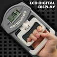 thumbnail image 3 of JTWEEN Hand Grip Strength Tester,Digital Dynamometer Power Measure Strength Muscle Tester 90kg/198Ib LCD Display Auto Capturing Power for Testing Training, 3 of 10