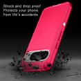 thumbnail image 2 of KOMI for Google Pixel 9 Pro XL Case Shockproof Dust/Drop Proof 3-Layer Full Body Protection [Without Screen Protector] Rugged Heavy Duty Cover Case for Google Pixel 9 Pro XL, Pink/White, 2 of 5