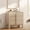 Light Oak, variant on Modern Wood 3-Drawer Dresser with Curved Profile Design, Mid Century Dresser Organizer Storage for Bedroom,Living room, Entryway