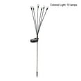 thumbnail image 4 of Luz de tierra Solar recargable impermeable inteligente inducción luces de inundación duraderas a prueba de decoloración paisaje iluminación Iluminación y accesorios 10 lámpara de colores Toystoory HA073799-06, 4 of 6