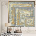 thumbnail image 2 of Glam Doré sur Tapisserie Grise II - Toile Encadrée Transitionnelle, 2 of 3