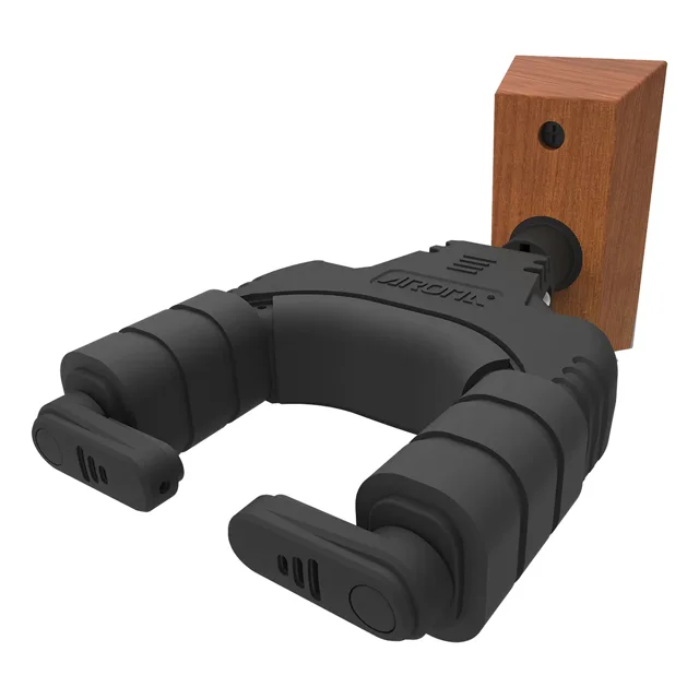 Soporte De Pared Para Guitarra Aroma Ah-89w Negro