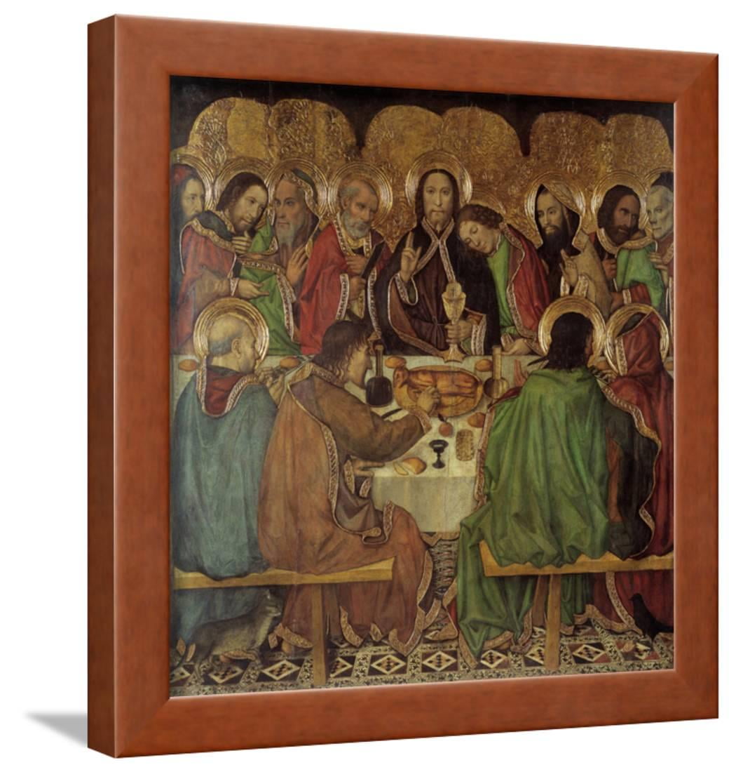 The Last Supper Framed Print Wall Art By Jaume Huguet