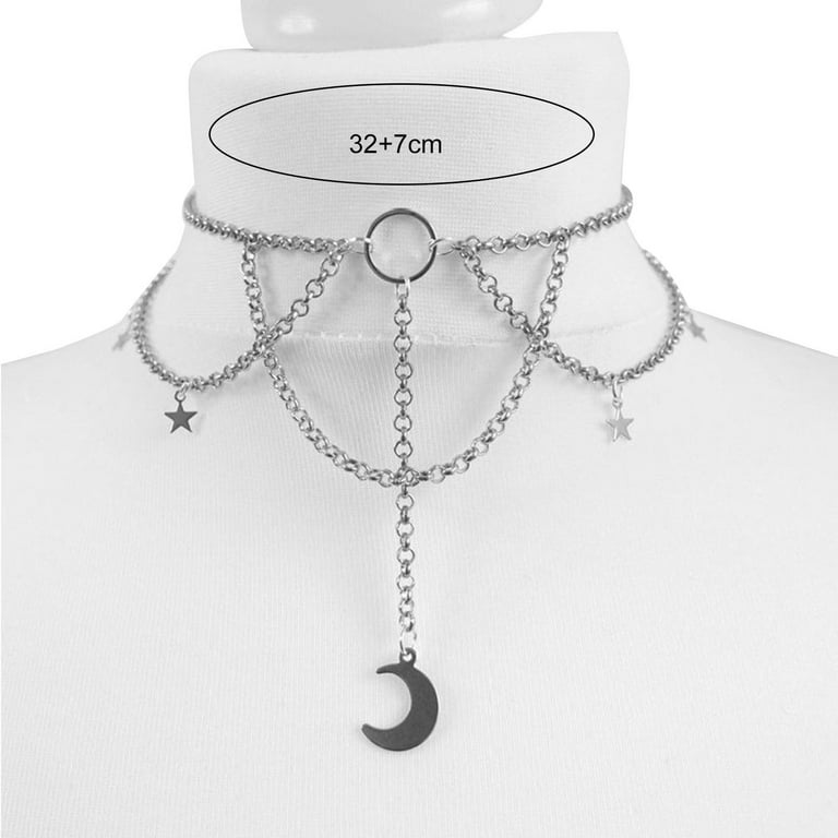 Silver-Tone Pebble Link Collar Necklace | Chico's