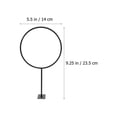 thumbnail image 2 of QUMIIRITY Support de Basketball Rangement pour Ballons pour Bureau pour Équipement de Ventilateur, 2 of 8