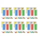 thumbnail image 1 of Paquete de 3600 Pulseras de Papel VIP Pulseras VIP Pulseras VIP Impermeables Pulseras de Colores Neón Variedad para Eventos Fiesta, 1 of 5