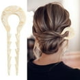 thumbnail image 1 of Salud y belleza, Herramientas de belleza, Herramientas de modelado, Herramientas de peinado, Accesorios de moda para el cabello Horquilla de acetato en forma de U, Moño sin horquilla, Tocado, Horquill, 1 of 5