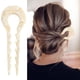 thumbnail image 1 of Accesorios para el cabello de moda Horquilla de acetato en forma de U sin horquilla Tocado para moño Horquilla para el cabello, 1 of 5