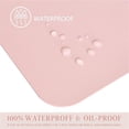 thumbnail image 6 of 1 Pc Large Desk Mat,Office Desk Protector Mat,Makeup Mat for Vanity Top Protector,Easy-To-Clean Dresser Pad,Waterproof and Oil-Proof Computer Mouse Pad (Pink), 6 of 7