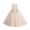 Khaki, variant on Weebloom Dresses For Toddler Girls Sleeveless Tutu Gown Fancy Wedding Party Pageant Birthday Dress Formal Gown Elegant Dresses Black 3-4 Years