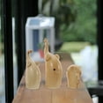 thumbnail image 1 of 3pcs Ceramic Elephant Decor Animal Shape Desktop Ornament Home Decoration, 1 of 8