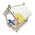 thumbnail image 4 of DIY Bird House Making Kit Bird Shelter Hut Building Painting Set, 4 of 6