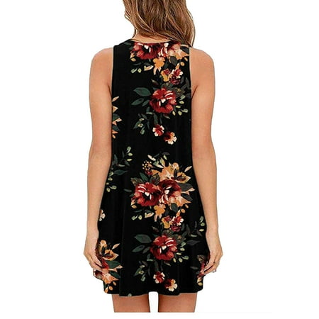 

YFPWM Tops 2022 Women Clothing Business Office Top Plus Size Corset Top Business Causal Tops Off the Shoulder Tops Sleeveless Print Summer O-Neck Tops