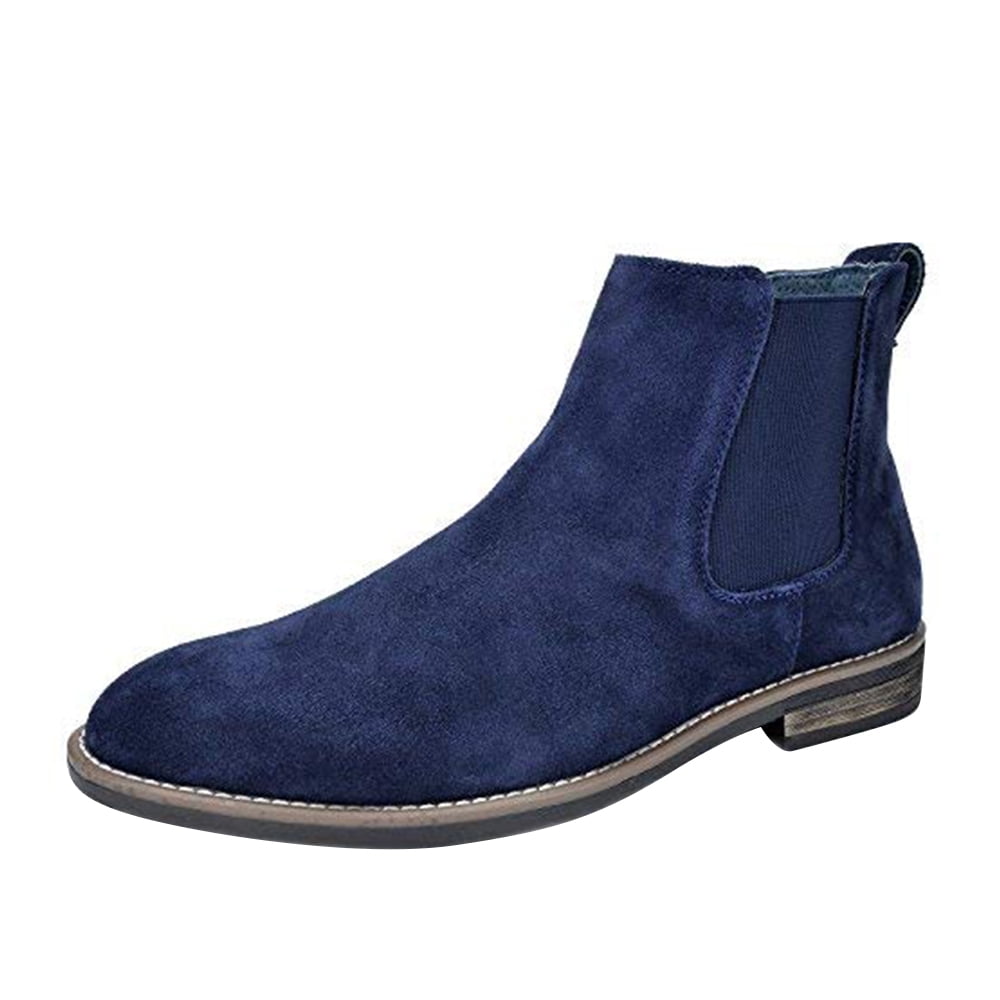 Blue for Men Mens Shoes Boots Casual boots Clarks Suede Desert Chelsea Boots in Blue Navy Suede Navy Suede 