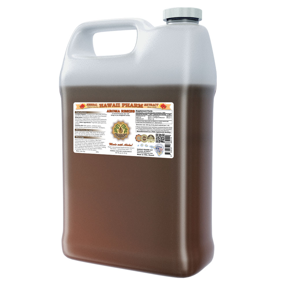 Aroma Resins Tincture, Certified Organic and Wild harvested Opopanax