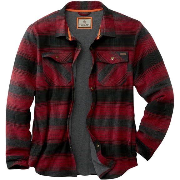 Legendary Whitetails Men's Archer Thermal Lined Flannel Shirt Jacket