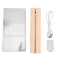 thumbnail image 2 of Photo Frame, Transparent Acrylic Panel Modern Picture Frame  for Bedrooms Living Rooms for Tickets, 2 of 7