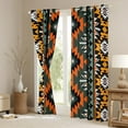 thumbnail image 3 of Manfei Tribal Aztec Curtains Pack of 2 (42x84 Each) for Adult, Vintage Bohemian Style Curtains Blackout, Hippie Geometric Bedroom Curtains, Curtains and Drapes Bedroom Decor, 3 of 6