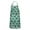 Leopard Pattern With, variant on Leopard Pattern with Green and Black Spots Apron-Garden Aprons for Women with Pockets-Cotton Linen Waterproof Kitchen Cooking Gardening Aprons Adjustable for Kitchen,Cooking,BBQ and Salon 33x27 Inch