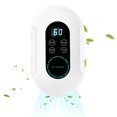 thumbnail image 1 of 2-IN-1 Air Purifier and Ozone Sterilizer for Home with Timer Digital Touch Screen APP Control Ionizer Air Purifier Ozone for Pets No Drilling Wall Mount Portable Air Cleaner Bedroom Dorm Hotel, 1 of 9