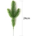 thumbnail image 2 of Ramas de pino artificial Ramas de abeto artificial Ramas de abeto artificial Guirnalda de agujas Suministros de bricolaje para la decoración del jardín del hogar de Navidad 50pcs PVC 30pcs 24x8cm Adepaton LL-1947-1, 2 of 7
