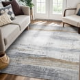 thumbnail image 2 of ChakmeOne 8x10 Non-Slip Washable Area Rug - Modern Rug with Non-Slip Rubber Backing,Soft Pet Friendly Carpet Stain-Resistant Under Table Rug for Living Room,Bedroom,Dining Room,Office, 2 of 8
